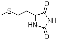 5-[2-(甲硫基)乙基]海因分子结构 (CAS 13253-44-6)