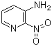 3-氨基-2-硝基吡啶分子结构 (CAS 13269-19-7)