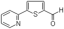 5-(吡啶-2-基)噻吩-2-甲醛分子结构 (CAS 132706-12-8)