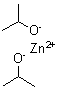 结构式 CAS# 13282-39-8, 二异丙氧基锌
