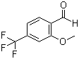 2-Methoxy-4-(trifluoromethyl)benzaldehyde molecular structure (CAS 132927-09-4)
