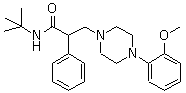 WAY 100135分子结构 (CAS 133025-23-7)