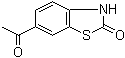 6-Acetyl-2(3H)-benzothiazolone molecular structure (CAS 133044-44-7)