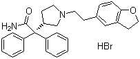 氢溴酸达非那新分子结构 (CAS 133099-07-7)