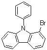 1-Bromo-9-phenyl-9H-carbazole molecular structure (CAS 1333002-37-1)