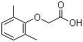 2,6-二甲基苯氧基乙酸分子结构 (CAS 13335-71-2)