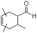 异环柠檬醛分子结构 (CAS 1335-66-6)