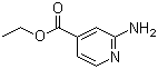2-氨基异烟酸乙酯分子结构 (CAS 13362-30-6)