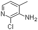 2-氯-3-氨基-4-甲基吡啶分子结构 (CAS 133627-45-9)