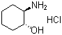 反式-2-氨基环己醇盐酸盐分子结构 (CAS 13374-31-7)