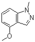 4-Methoxy-1-methyl-1H-indazole molecular structure (CAS 1337880-32-6)