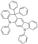 7,13-Dihydro-5,7,13,13-tetraphenyl-5H-indolo[3,2-b]acridine molecular structure (CAS 1337915-07-7)