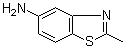 2-甲基-5-苯并噻唑胺分子结构 (CAS 13382-43-9)