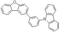 9-[3-(二苯并[b,d]呋喃-2-基)苯基]-9H-咔唑分子结构 (CAS 1338446-77-7)