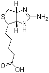 2-亚氨基生物素分子结构 (CAS 13395-35-2)