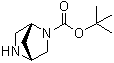 (1R,4R)-2,5-二氮杂双环[2.2.1]庚烷-2-羧酸叔丁基酯分子结构 (CAS 134003-84-2)