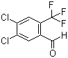4,5-二氯-2-(三氟甲基)苯甲醛分子结构 (CAS 134099-43-7)