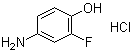 4-Amino-2-fluorophenol hydrochloride molecular structure (CAS 1341216-35-0)