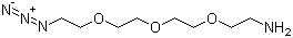 1-Amino-11-azido-3,6,9-trioxaundecane molecular structure (CAS 134179-38-7)