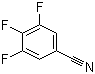 结构式 CAS# 134227-45-5, 3,4,5-三氟苯腈; 3,4,5-三氟苯甲腈