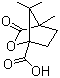 (1S)-(-)-樟脑烷酸分子结构 (CAS 13429-83-9)