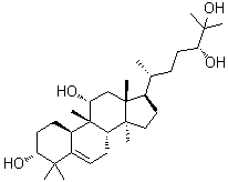 3alpha-羟基罗汉果醇分子结构 (CAS 1343402-73-2)