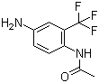structure of CAS# 134514-34-4, 4-Amino-2-(trifluoromethyl)acetanilide