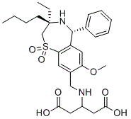 Linerixibat molecular structure (CAS 1345982-69-5)