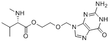 structure of CAS# 1346747-65-6, N-Methyl valacyclovir;2-[(2-amino-6-oxo-1H-purin-9-yl)methoxy]ethyl (2S)-3-methyl-2-(methylamino)butanoate