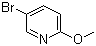 5-溴-2-甲氧基吡啶分子结构 (CAS 13472-85-0)