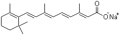 维甲酸钠盐分子结构 (CAS 13497-05-7)