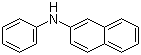 N-苯基-2-萘胺分子结构 (CAS 135-88-6)