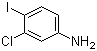 3-Chloro-4-iodoaniline molecular structure (CAS 135050-44-1)