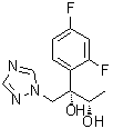 (2S,3S)-2-(2,4-二氟苯基)-1-(1H-1,2,4-三唑-1-基)-2,3-丁二醇分子结构 (CAS 135270-05-2)