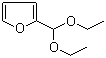2-糠醛缩二乙醇分子结构 (CAS 13529-27-6)