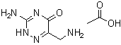3-氨基-6-(氨基甲基)-1,2,4-三嗪-5(2H)-酮乙酸盐分子结构 (CAS 1353100-80-7)