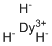 镝三氢化物分子结构 (CAS 13537-09-2)