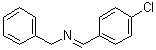 N-(4-氯亚苄基)苄胺分子结构 (CAS 13540-93-7)