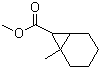 1-Methylbicyclo[4.1.0]heptane-7-carboxylic acid methyl ester molecular structure (CAS 135415-94-0)