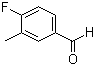 4-Fluoro-3-methylbenzaldehyde molecular structure (CAS 135427-08-6)