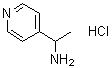 alpha-Methyl-4-pyridinemethanamine hydrochloride (1:1) molecular structure (CAS 1354940-90-1)