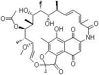 利福霉素 S分子结构 (CAS 13553-79-2)