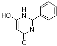 6-氧代-4-羟基-2-苯基-3,6-二氢嘧啶分子结构 (CAS 13566-71-7)
