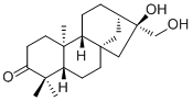 ent-3-氧代贝壳烯烷-16,17-二醇分子结构 (CAS 135683-73-7)