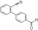 2'-氰基-4-甲酰基联苯分子结构 (CAS 135689-93-9)