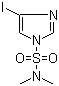 N,N-二甲基-4-碘-1H-咪唑-1-磺酰胺分子结构 (CAS 135773-25-0)
