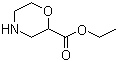 2-Morpholinecarboxylic acid ethyl ester molecular structure (CAS 135782-25-1)