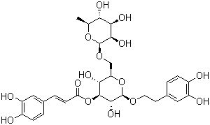 Isoforsythiaside molecular structure (CAS 1357910-26-9)