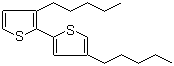 3,4'-Dihexyl-2,2'-bithiophene molecular structure (CAS 135926-93-1)