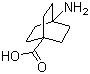 4-氨基双环[2.2.2]辛烷-1-羧酸分子结构 (CAS 13595-17-0)